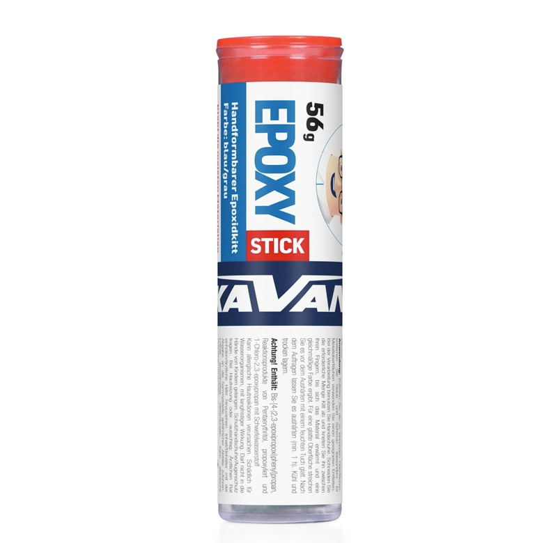 Pate résine epoxy bi-composant 56gr Kavan